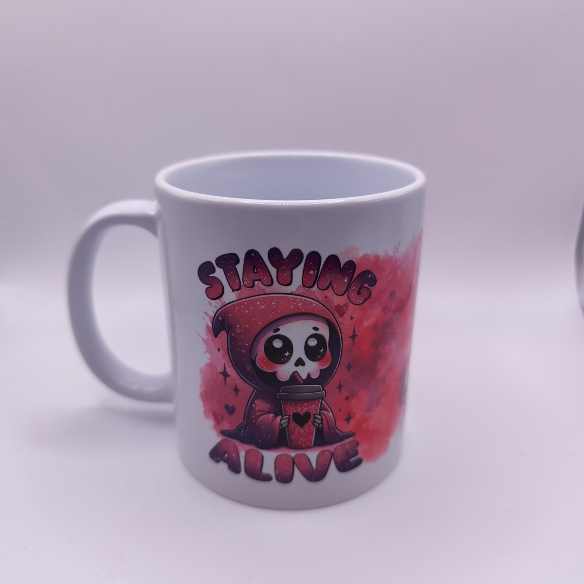 Tasse Reaper Staying Alive